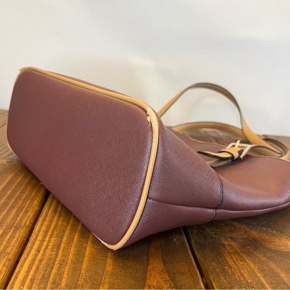 Giani Bernini Maroon Shoulder Bag - Picture 8 of 14